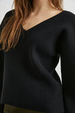 Alondra Sweater, Black-Rails