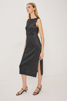 Rails Alora dress, Gunmetal Lurex-Rails