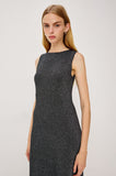Rails Alora dress, Gunmetal Lurex-Rails