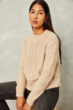 Amie Sweater, Irish Crm-Cartolina