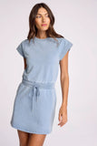 Apollo Dress, Light Wash Denim-Sundays