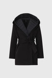 Bethany Reversible Wool coat, Black-Mackage