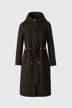 Blithe Handmade Wool Coat, Coffee-Mackage