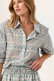Sun Brooklyn Shirt, Willow Damask-sundays