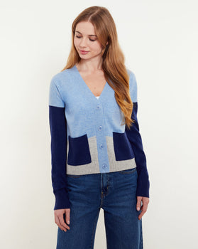 &Isla Beatrice Cardigan, Denim