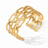 Cheval Paperclip Cuff, Gold-Julie Vos