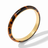 JV Madison Statement Bangle, Tortoise/Gold-Julie Vos