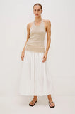 Cala Skirt, White-Rails