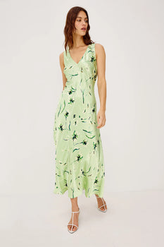 Camellia Dress, Mint Linnea-Rails