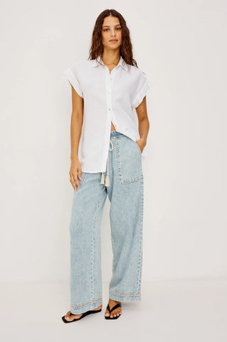Campo Pant, Bleached Indigo Blanket/Stitch-Rails