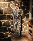 Lucia Dress, Painted Zebra-Cartolina