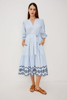 Carmel Dress, Blue Bird-Rails