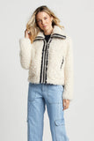 Carrie Faux Fur Coat, Ivory-Adroit Atelier