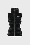 Mack CHAYA-GLO High-Gloss Shell Down Vest, Black-Mackage