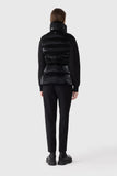 Mack CHAYA-GLO High-Gloss Shell Down Vest, Black-Mackage