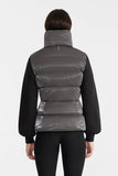 CHAYA-GLO High-Gloss Shell Down Vest, Carbon-Mackage