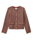 Cartolina Evelyn Cardigan, Espresso-Cartolina