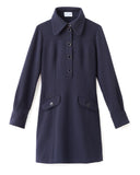 Cartolina Hayes Dress, Dark Navy-Cartolina