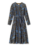 Cartolina Helene Midi Dress, Cedar Hill Paisley-Cartolina