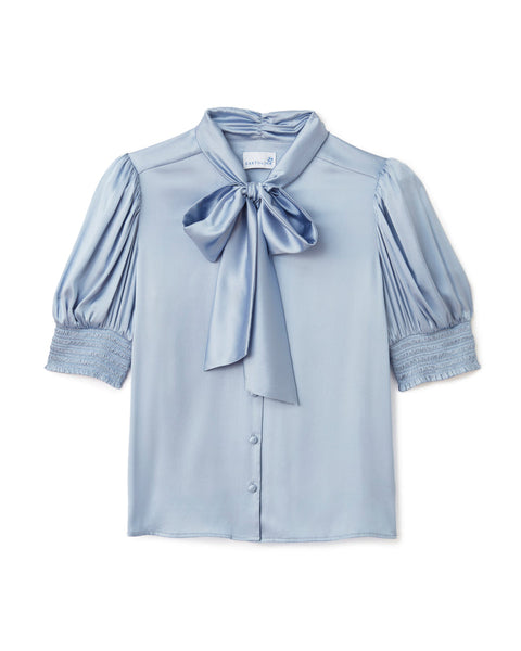 Cartolina Peggy Top, Blue Mist-Cartolina