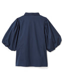 Cartolina Perry Blouse, Midnight Blue-Cartolina