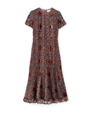 Cartolina Waverly Mid Dress, Mocha-Cartolina