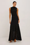 Cosmos Dress, Black Checkerboard
