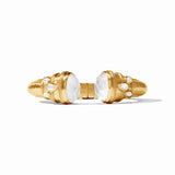 Julie Vos Cannes Cuff, Iridescent Clear Crystal-Julie Vos