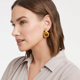 Julie Vos Cannes Doorknocker Clip Earring, Gold-Julie Vos