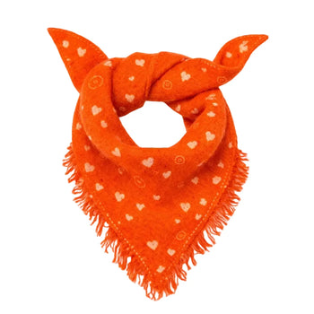 KR Cashmere Bandana, Tomato-Kerri Rosenthal