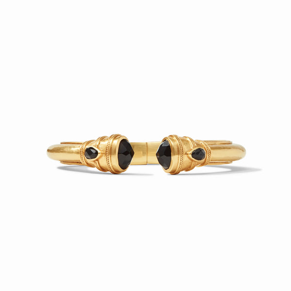 JV Cannes Demi Cuff, Obsidian Black-Julie Vos