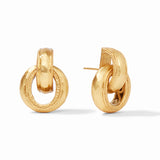Jv Cannes Doorknocker Earring, Gold-Julie Vos