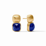 JV Catalina Earring, Iridescent Sapphire Blue-Julie Vos