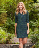 Susanna - Garden Lattice, Navy-Jude Connally