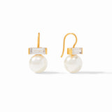JV Charlotte Earring, Cz/Pearl-Julie Vos