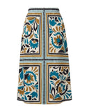 Clara Skirt- Stained Glass Floral