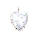 Jane Win LOVE Carry Your Heart Pendant Necklace-Mother of Pearl-Jane Win