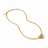 JV Cobblestone Loop Necklace, Multi Stone Cat's Eye-Julie Vos
