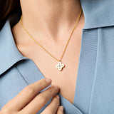 JV Colette Delicate Necklace, Gold Champagne-Julie Vos