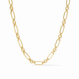 JV Colette Link Necklace, Gold-Julie Vos
