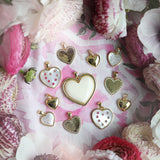 ASHA Mini Heart Locket, Gold-ASHA