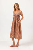 Barker Dress, Floral Vine-sundays