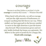 JW Petite Embellished Necklace, Courage-Jane Win