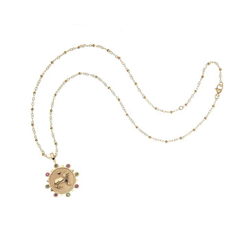 Petite Embellished Necklace, Courage-Jane Win