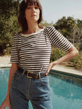 Deana Stripe Tee, City Stripe-Nation LTD