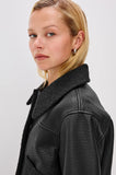 Rails Dria Jacket, Black Shearling-Rails