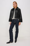 Rails Dria Jacket, Black Shearling-Rails
