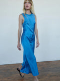 Dulce Dress, Harbor Blue-Nation LTD