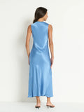 Dulce Dress, Harbor Blue-Nation LTD