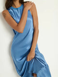 Dulce Dress, Harbor Blue-Nation LTD